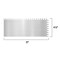 Vitrex QEP 4.5 in. W X 11 in. L Stainless Steel Square Notch Trowel 1 pk 49916 - alternate 8